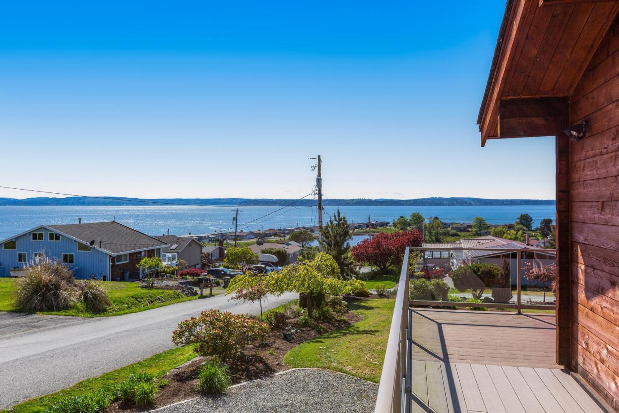 Whidbey Cedar Sunsets Villa Freeland Bagian luar foto